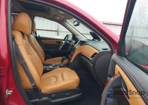 2014 Chevrolet Traverse Ltz z USA, uszkodzony, nr VIN 1GNKVJKD5EJ333481